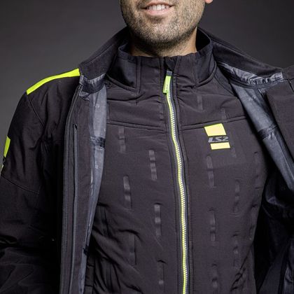 Veste Moto LS2 TITANIUM - Noir / Jaune