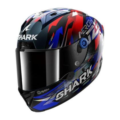 Casque intégral Shark AERON ZARCO GP DE FRANCE - Noir / Bleu Ref : SH1821 