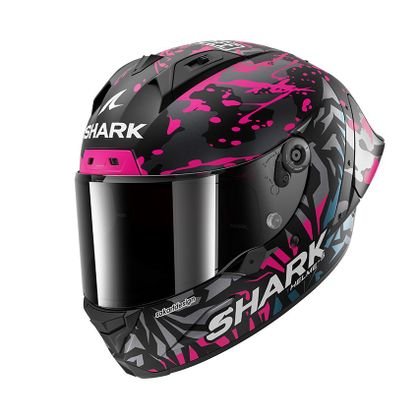 Casque intégral Shark AERON-GP FIM RACING #2 REPLICA REDDING Mat - Carbone / Bleu Ref : SH1860 