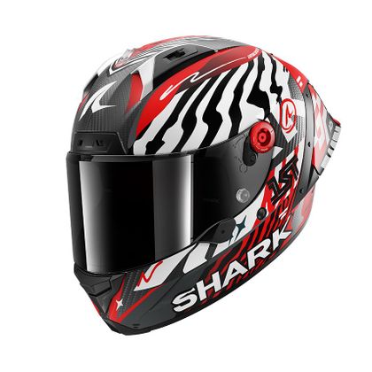 Shark AERON-GP FIM RACING #2 SPEED-FANCY Integraalhelm - Koolstof / Wit Ref: SH1859 