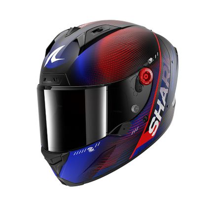 Shark AERON SPEED-TECH Integraalhelm - Carbon / Blauw Ref: SH1834-CBR 