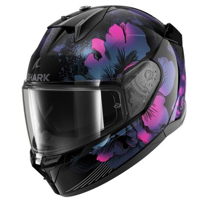 Casque intégral Shark D-SKWAL 3 MAYFER - Noir / Violet Ref : SH1716 