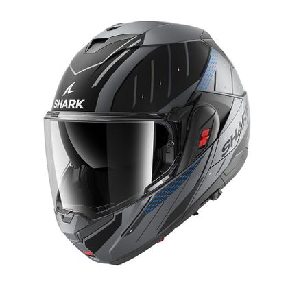 Shark OXO RYDGER Modularer Helm - Grau / Blau