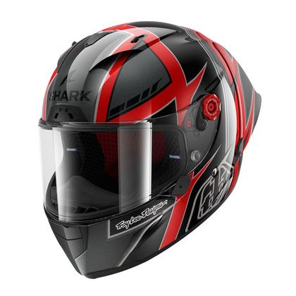 Shark RACE-R PRO GP REPLICA CAM PETERSEN x TROYLEE DESIGN Helmet - Black / Red Ref : SH1733-C60665 