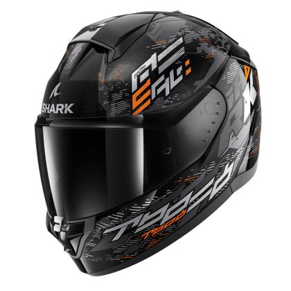 Casque Shark RIDILL 2 - MOLOKAI - Noir / Gris Ref : SH1718-C3501 