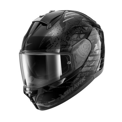 Shark RIDILL 2 - REPTAIA Integralhelm - Schwarz / Grau Ref : SH1847 