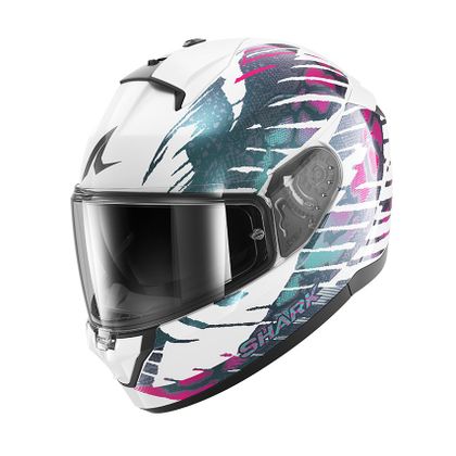 Shark RIDILL 2 - REPTAIA Integraalhelm - Wit Paars Kameleon Ref: SH1847-WVC 