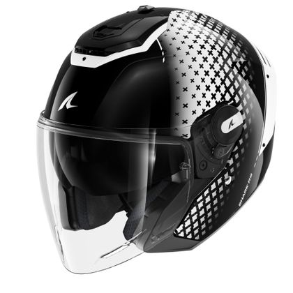 Casque Shark RS JET STRIDE - Nero / Bianco Ref : SH1720 