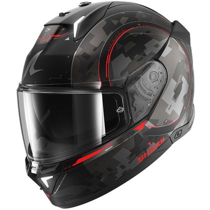 Kask integralny Shark SKWAL i3 GANG MAT - Czarny / Czerwony Nr ref.: SH1936 