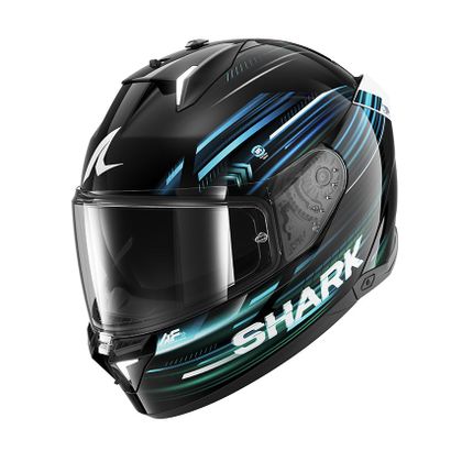 Shark SKWAL i3 LICHT-BLUR Integraalhelm - Zwart / Blauw Ref: SH1822 