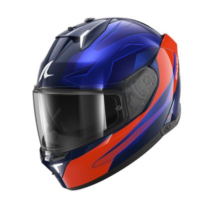 Shark SKWAL i3 - MEKARIUM Integralhelm - Blau / Orange Ref : SH1839-BOB 
