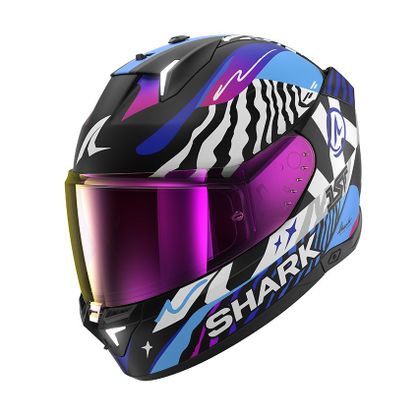 Casque intégral Shark SKWAL i3 - SPEED-FANCY - Noir / Bleu Ref : SH1838-C59037 
