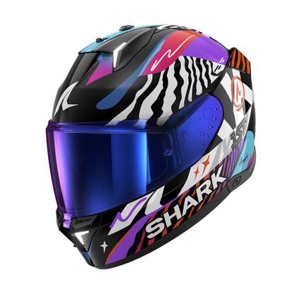 Casque intégral Shark SKWAL i3 - SPEED-FANCY - Noir / Orange Ref : SH1838 