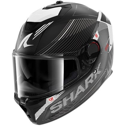 Kask integralny Shark SPARTAN GT PRO Carbon AXIUM MAT - Węgiel / Biały Nr ref.: SH1946 