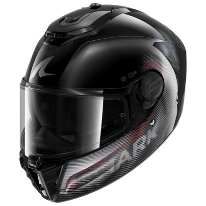 Casque intégral Shark SPARTAN RS SP LYNE - Noir / Rouge Ref : SH1875 