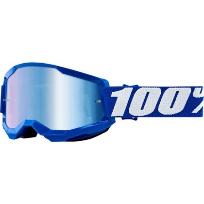 Maschera da cross 100% STRATA 2 - BLUE - IRIDIUM BLUE 2023