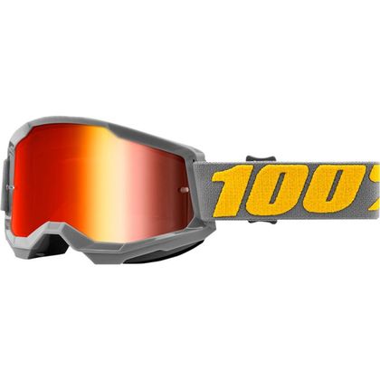 Gafas de motocross 100% STRATA 2 - IZIPIZI - IRIDIUM RED 2022