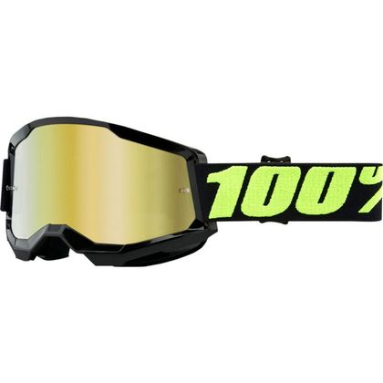 Gafas de motocross 100% STRATA 2 - UPSOL - IRIDIUM GOLD 2022