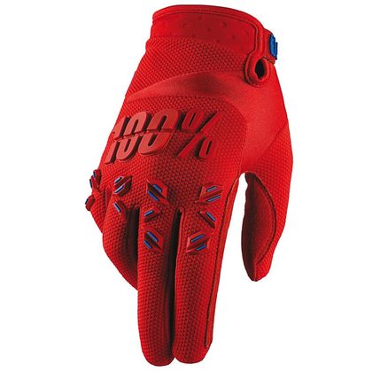 Guantes de motocross 100% AIRMATIC YOUTH- FIRE RED 