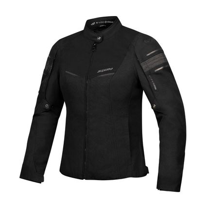 Blouson Moto Ixon WILANA - Noir / Blanc Ref : IX1919 