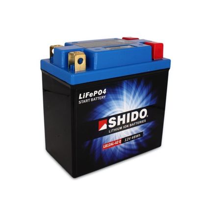 Batterie Shido LB12AL-A2 Lithium Ion 4 bornes
