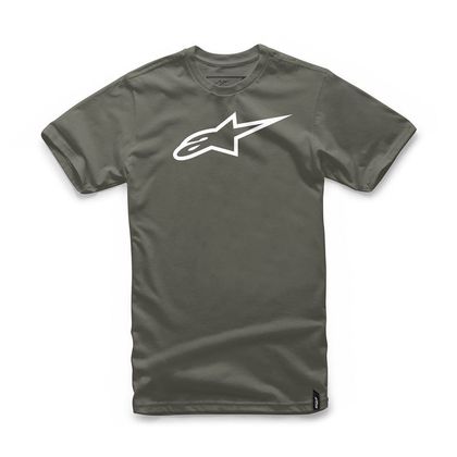 T-Shirt manches courtes Alpinestars AGELESS universel - Vert / Blanc