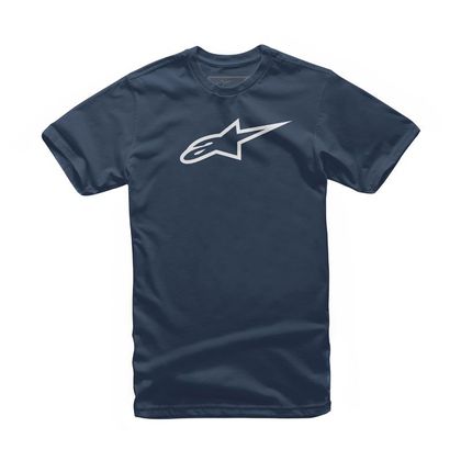 T-Shirt manches courtes Alpinestars AGELESS - Bleu / Blanc