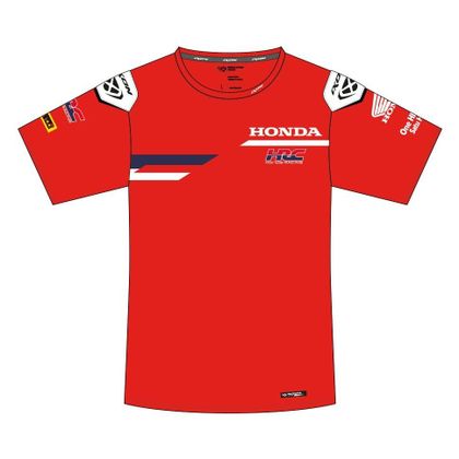 Ixon TS1 HRC REPLIK 26 Kurzärmeliges T-Shirt - Schwarz / Rot