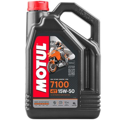 Olio motore Motul 7100 15W50 4L universale Ref : MOT0023 / 104299 