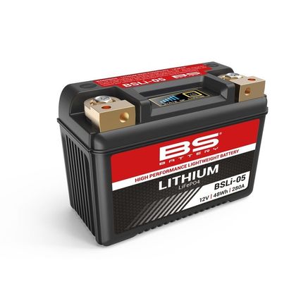 Batteria BS Battery Ioni di litio BSLi-05 (YB10L-A2/YB10L-B/YB12AL-A/YB16AL-A2) Ref : BSLI-05 / 1080706 