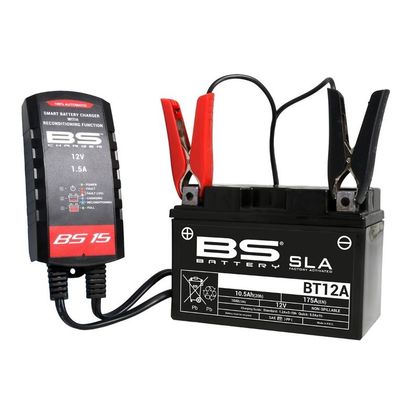 Chargeur BS Battery BS15 (Batterie acide) universel Ref : 700510 / 1080712 