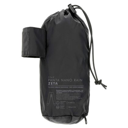 Pantalon de pluie Tucano Urbano PANTA NANO RAIN ZETA - Noir