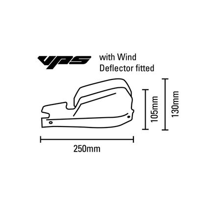 Barkbusters for handguards Universal Lever protection - Black