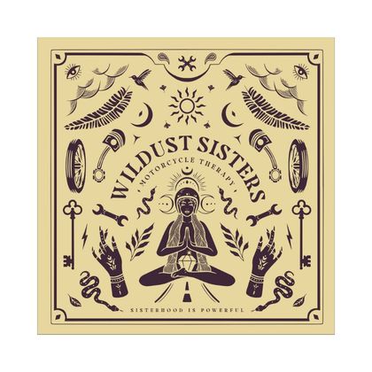 Wildust MOTO THERAPY Bandana - Purple