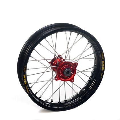 Roue Haan Wheels arrière dimension 14x1.60 Noir/Rouge