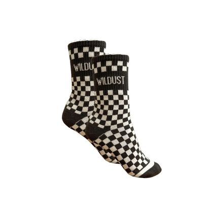 Chaussettes Wildust CHECKERBOARD - Gris