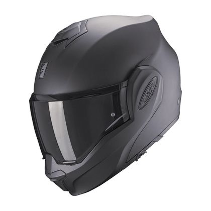 Casque modulable Scorpion Exo EXO-TECH LITE - SOLID MAT - Noir