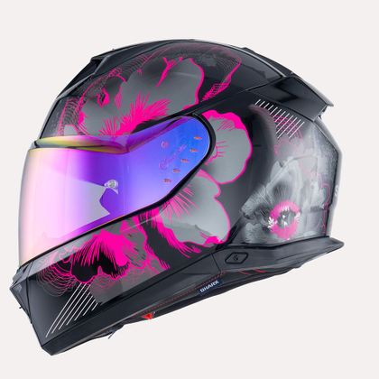 Shark SKWAL i3 - MAYFER + IRIDIUM PINK SCREEN Integraalhelm - Zwart / Roze