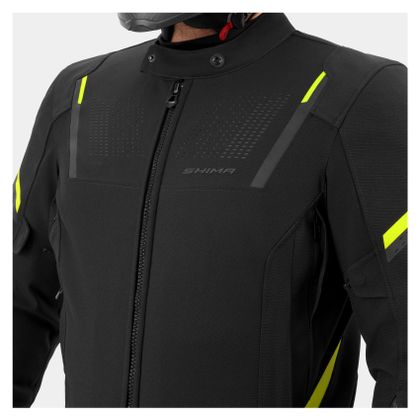 Blouson Moto Shima RUSH 3.0 - Noir / Jaune