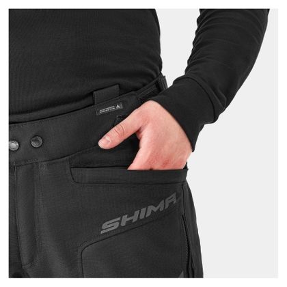 Pantalon Moto Shima TRACKER - Noir