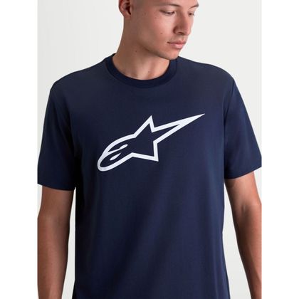 T-Shirt manches courtes Alpinestars AGELESS 2.0 - Bleu / Blanc
