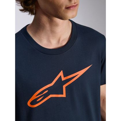 T-Shirt manches courtes Alpinestars AGELESS 2.0 - Bleu / Orange