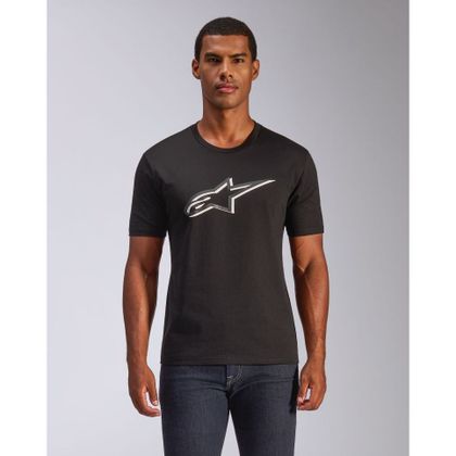 Alpinestars AGELESS SHADOW CSF T Short-sleeved T-Shirt - Black / White Ref : AP3852 