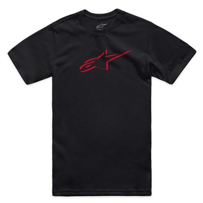 T-Shirt manches courtes Alpinestars AGELESS SHADOW CSF TEE - Noir / Rouge Ref : AP3373 