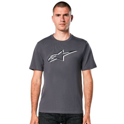 T-Shirt manches courtes Alpinestars AGELESS SHADOW CSF TEE - Gris / Negro