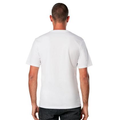 T-Shirt manches courtes Alpinestars ALWAYS 2.0 CSF TEE - Blanc / Rouge