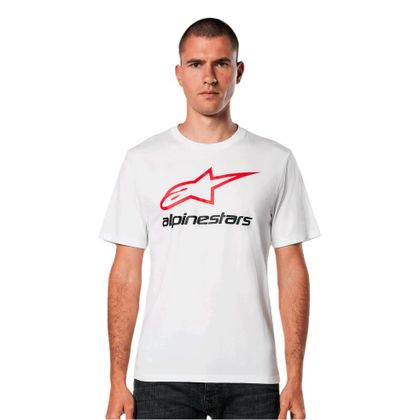 Alpinestars ALWAYS 2.0 CSF T-shirt met korte mouwen - Wit / Rood Ref: AP3338 