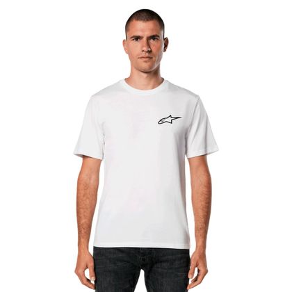 Alpinestars HORIZON Kurzärmeliges T-Shirt - Weiß Ref : AP3340 