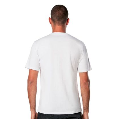 T-Shirt manches courtes Alpinestars DUNKER CSF TEE - Bianco