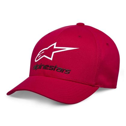 Casquette Alpinestars ALWAYS 2.0 HAT - Rojo / Blanco